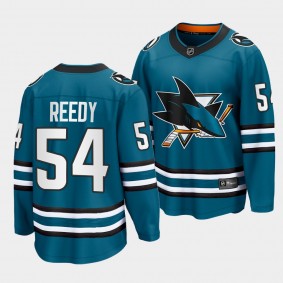 San Jose Sharks #54 Scott Reedy Home 2022-23 Teal The Evolve Jersey