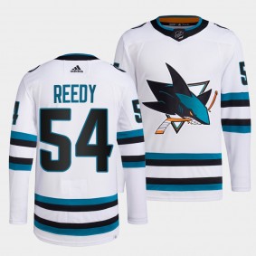 Scott Reedy #54 San Jose Sharks 2022-23 Away White Jersey Primegreen Authentic