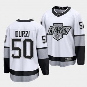 Sean Durzi Los Angeles Kings Alternate White Premier Jersey Men