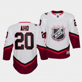 Sebastian Aho Youth Jersey Hurricanes 2022 NHL All-Star White Eastern Jersey