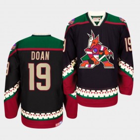 Shane Doan #19 Arizona Coyotes Heritage Black Vintage Jersey