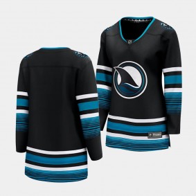 San Jose Sharks 2023-24 Cali Fin 3rd Alternate Women Breakaway Player Jersey