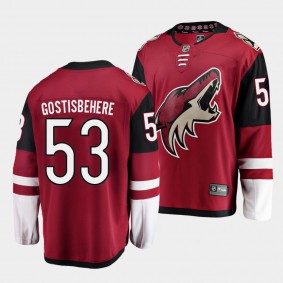 Shayne Gostisbehere Coyotes Home Player Jersey Red