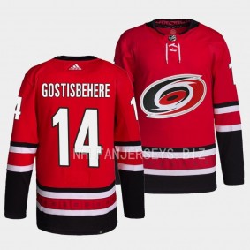 Shayne Gostisbehere Carolina Hurricanes 2022-23 Authentic Primegreen Red #14 Home Jersey Men's