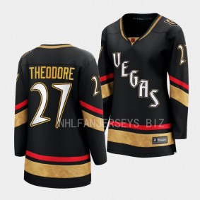 Shea Theodore Vegas Golden Knights 2022 Special Edition 2.0 Women Breakaway 27 Jersey Retro