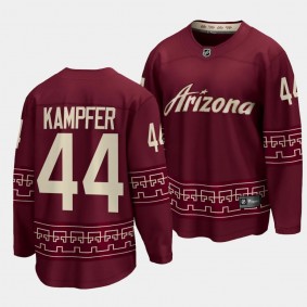 Arizona Coyotes Steven Kampfer 2022-23 Alternate Red Breakaway Player Jersey Men's