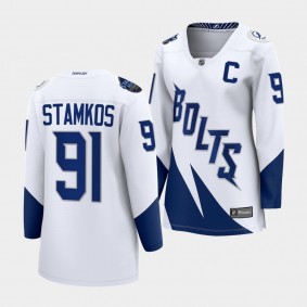 Steven Stamkos Lightning 2022 Stadium Series Fanatics Women Jersey