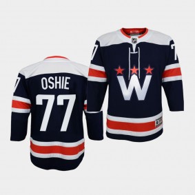 T.J. Oshie Youth Jersey Capitals Alternate Navy Third Premier Jersey