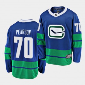 Tanner Pearson Canucks #70 Alternate Premier Jersey Royal