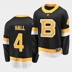 Taylor Hall Boston Bruins Alternate Men Black 2021 Trade Jersey