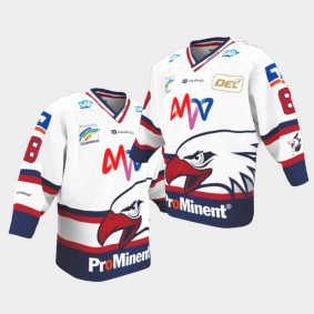 DEL Saginaw Spirit Tim Stützle White 2020 Draft Jersey