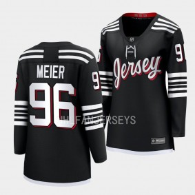 Timo Meier New Jersey Devils Alternate Women Breakaway Player 96 Jersey