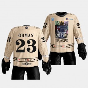 Tobias Ohman Chicago Steel #23 Cream Taylor Swift Eras Night Jersey USHL Special