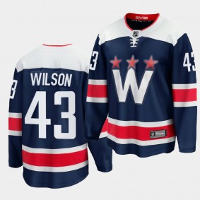 Tom Wilson Washington Capitals 2020-21 Alternate Navy Third Premier Men Jersey