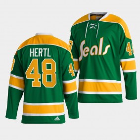 Reverse Retro 2.0 San Jose Sharks Tomas Hertl #48 Green Jersey 2022-23 Authentic