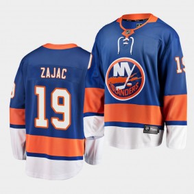 Travis Zajac New York Islanders Home Men Royal 2021 Trade Jersey