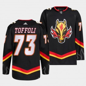 Calgary Flames 2022-23 Blasty Alternate Tyler Toffoli #73 Black Jersey Primegreen