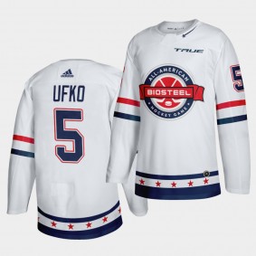 Ryan Ufko USA Team White 2021 BioSteel All-American Game #5 Authentic Jersey