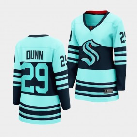 Vince Dunn Seattle Kraken 2022 Special Edition 2.0 Women Breakaway Player 29 Jersey Retro