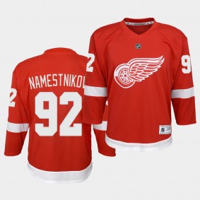 Vladislav Namestnikov Detroit Red Wings 2020-21 Home Youth Red Breakaway Player Jersey