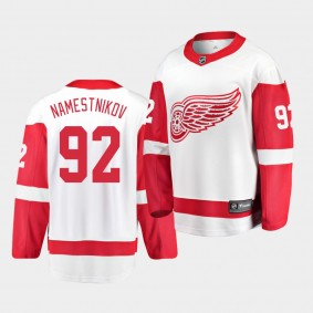 Vladislav Namestnikov Detroit Red Wings 2020-21 Away Men White Breakaway Player Jersey