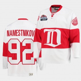 Vladislav Namestnikov Detroit Red Wings Winter Classic White Throwback Jersey