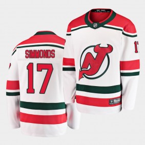 Wayne Simmonds #17 Devils Breakaway Player Alternate Men's Jersey