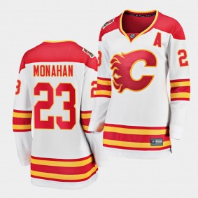 Sean Monahan #23 Flames 2019 Heritage Classic Breakaway Women's Jersey