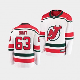 Youth Jersey Jesper Bratt #63 New Jersey Devils Breakaway Alternate Devils