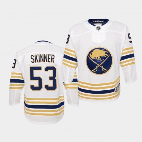 Youth Jersey Jeff Skinner #53 Buffalo Sabres Premier 50th Season Sabres