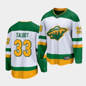 Cam Talbot Minnesota Wild 2021 Special Edition White Men's Jersey