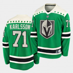 William Karlsson Vegas Golden Knights 2020 St. Patrick's Day Replica Player Green Jersey