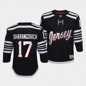 Yegor Sharangovich Youth Jersey Devils Alternate Black Premier Player Jersey