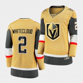 Zach Whitecloud Golden Knights #2 2020-21 Alternate Premier Breakaway Women Jersey