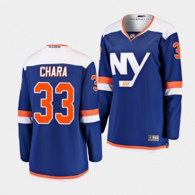 Zdeno Chara Islanders 2021-22 Alternate Player Women Jersey